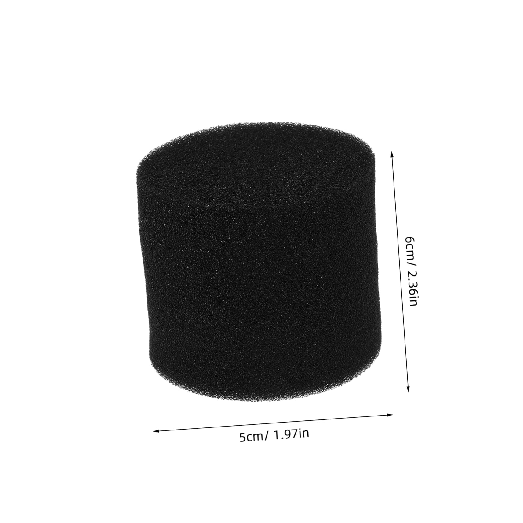 SUPVOX 2pcs Reflex Port Sponge for Speakers DIY Voice Outlet Tube Sponge for Car Home Audio Noise Reduction Audio Improved Sound Easy Replacement