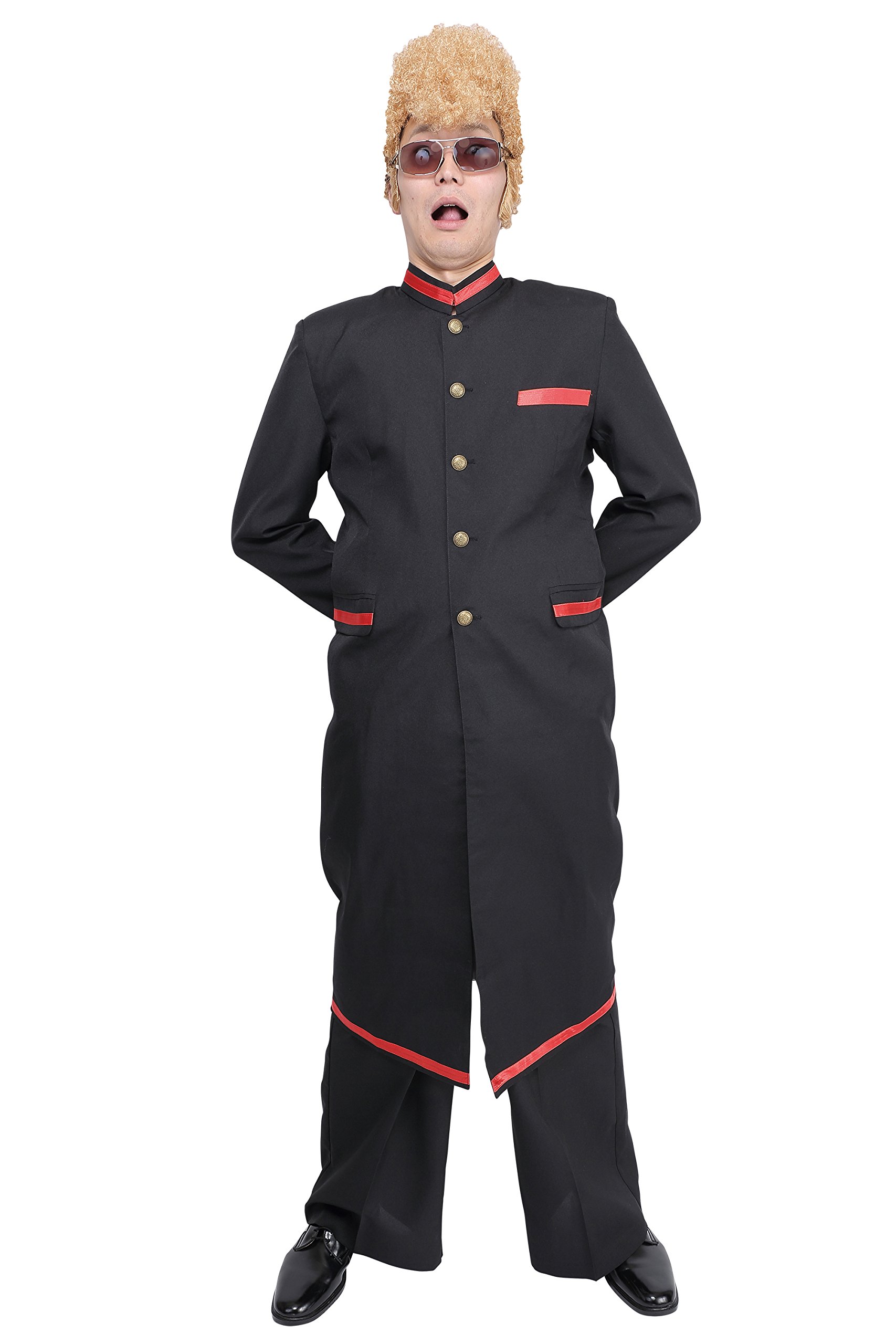 希少 氣志團 長ラン DRAGON製 豪華 全刺繍 サイン入り コスプレ L Amazon.co.jp: Party City 木更津ヤンキー学ラン コスプレ 長ランDX 赤