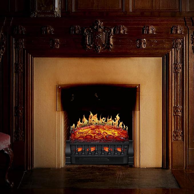 Chimenea Eléctrica Havato 1500W con Llama 3D y Control Remoto miniatura 2