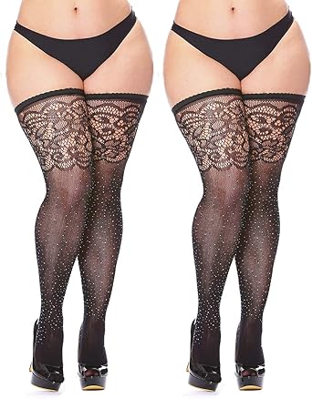 bbw thigh high socks