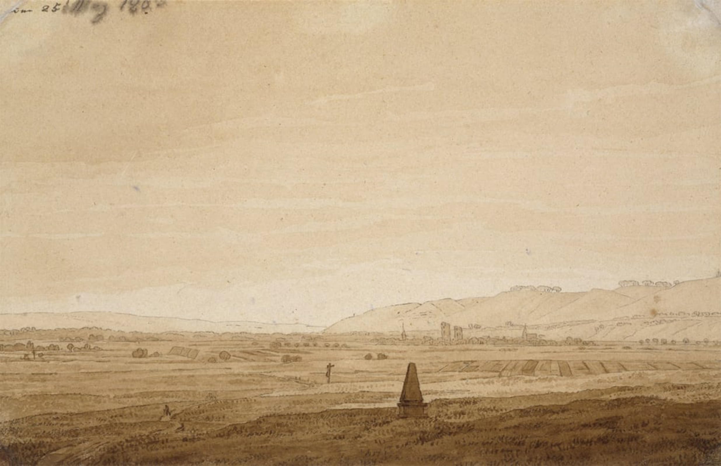 Impression tableaux graffiti d'art paysage de Friedrich - 5