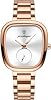 Luxury Ladies Watch Stainless Steel Waterproof Quartz Watch for Woman Female Clock Casual Wrist Waterproof Elegant Womens Watches