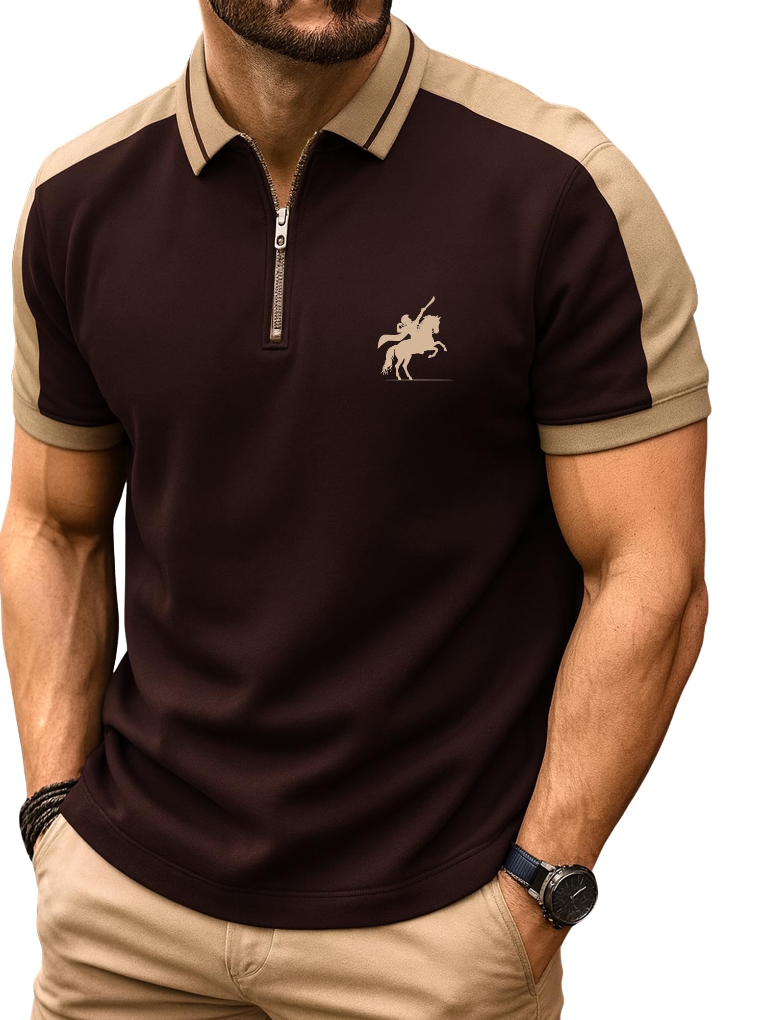 jump cuts || Polo Tshirts for Men||Polo Neck|| Halfsleeve Tshirt for Men||Regular fit Tshirts for Men-picture-17