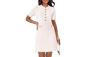 Women's Ribbed Knit Bodycon Dress: Elevate Your Office Wardrobe