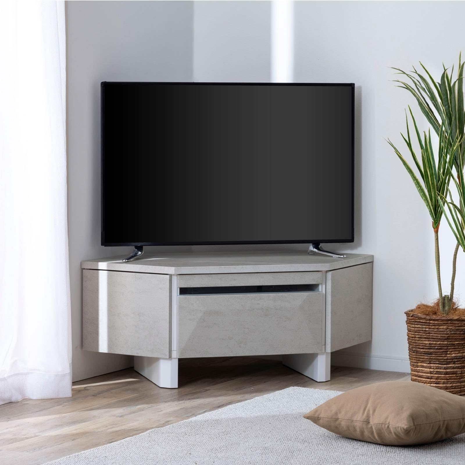 Amazon｜tac INTERIOR テレビ台 115 cm コーナータイプ 32インチ