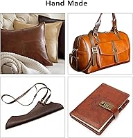 Vista 7 de Tela de piel sintética suave e impermeable, material sintético marino inodoro, fácil de limpiar y resistente a desgarros para cubierta, reparación