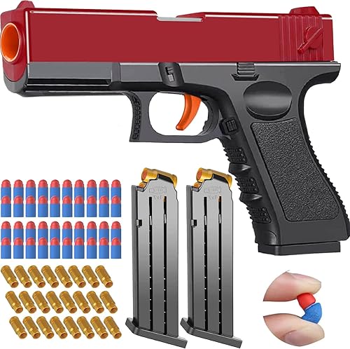 Miniatura 1 de Pistola de juguete de expulsión de concha de bala suave pistola de juguete de bala de espuma para niños dispara dardos plástico Cool Boys Desert