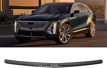 Rear Bumper Protector Topper Accessories for Cadillac Lyriq, Stainless Steels Protector Guard Trunk Sill Trim Plate - Easy to Install