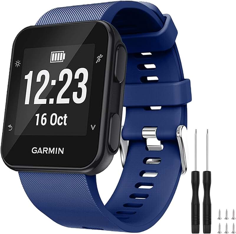 Brassard En Silicone Pour Garmin Forerunner 310XT – Remplacement Confortable Unisexe