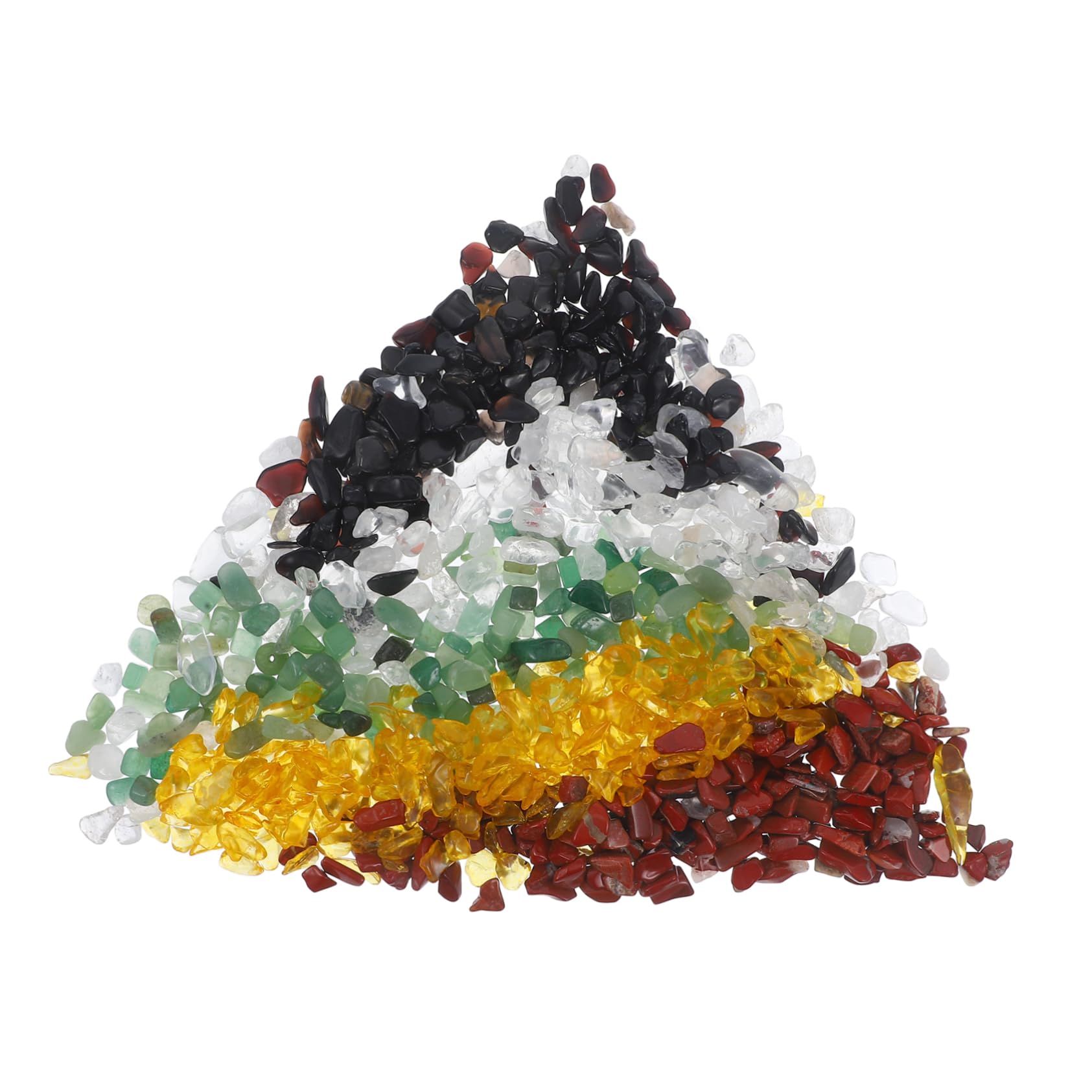 PRETYZOOM 3 Sätze Kies künstlich Webstuhl Perlen Aquarienschmuck Füllerfelsen Tank Ton blumenarrangement aquariumdekoration - Naturstein Aquarium Vasensteindekore empfindliche Aquariensteine