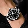 Taxau Waterproof Watches Men's Gentleman Men's Watch Business Leisure Men's Watches Luxury Watch Arabic Numerals Men's Watch with Date and Day Display Watches for Men