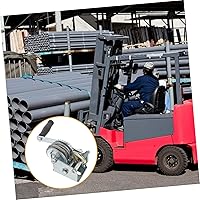 Vista 9 de Mobestech Cabrestante de mano para remolque de barco, mini cabrestante de 500 libras, 23.0 ft, cable de acero, diseño compacto para un fácil