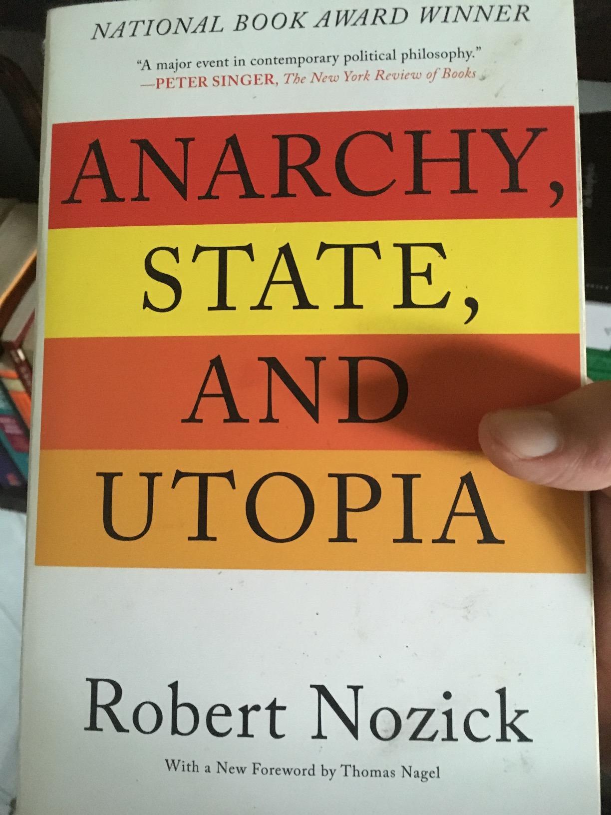 Robert Nozick thought too much of anarchy and not enough about Utopia