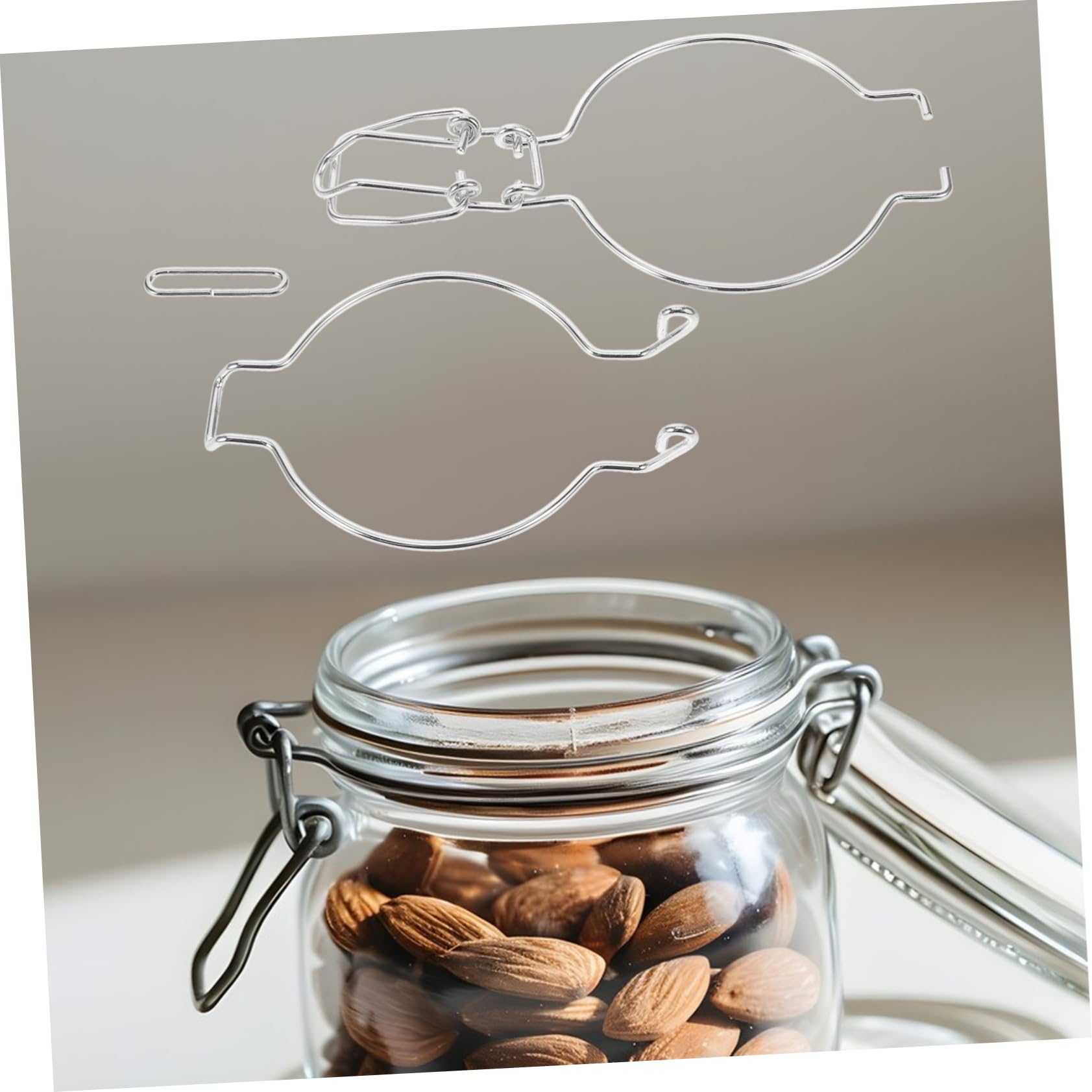 FUNOMOCYA Sealing Can Buckle 10pcs Metal Fastenings for Sealed Can Airtight Jar Clamp Lid