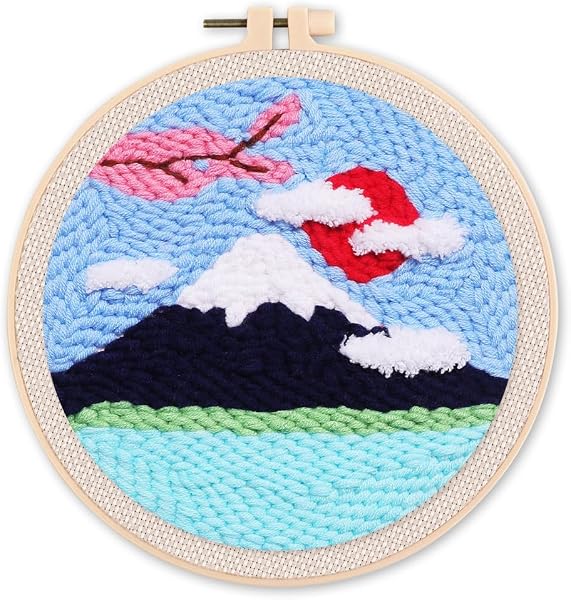 Figured'Art Kit de bordado Monte Fuji