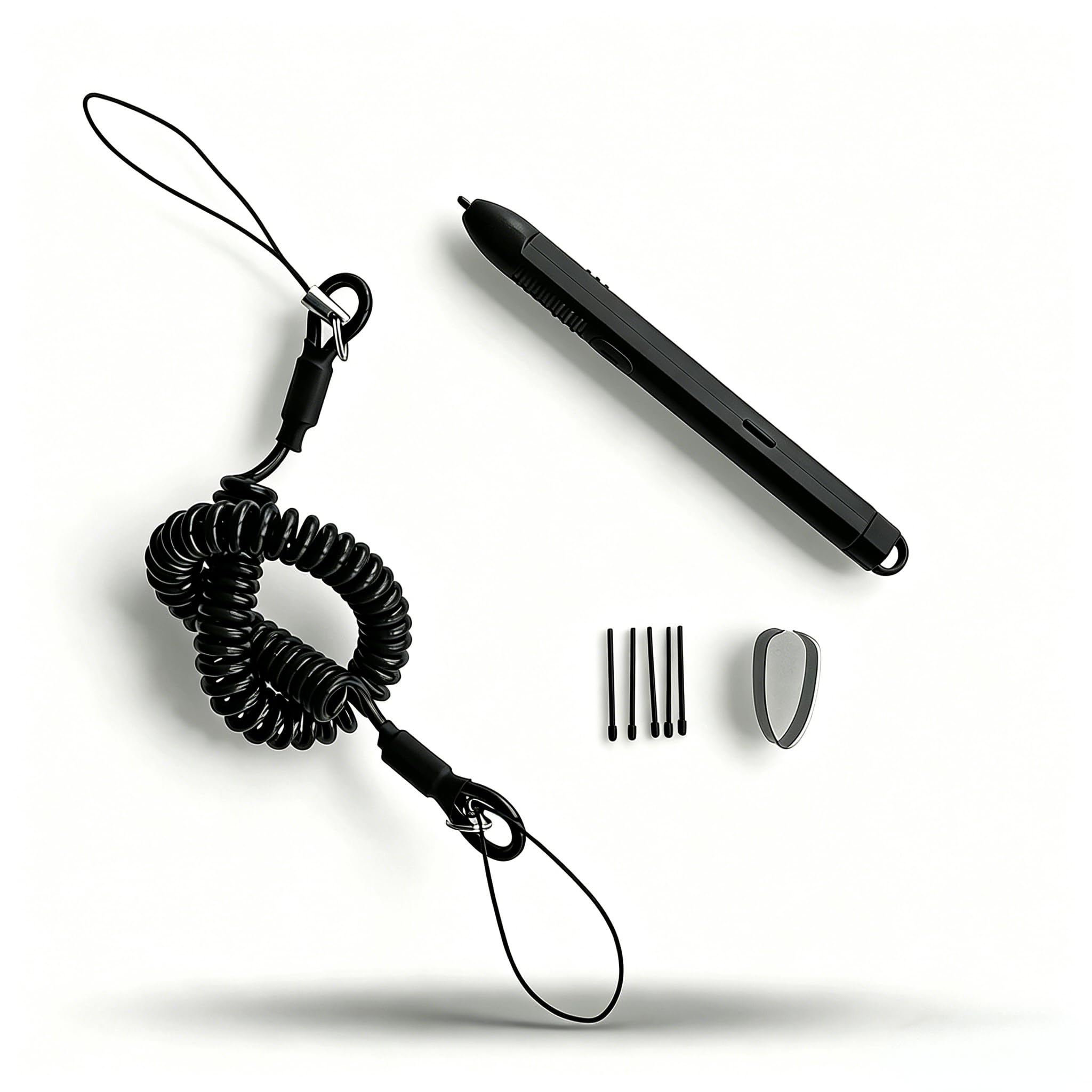 Stylus for Panasonic Toughpad FZ-G1 MK4 MK5, ABS Replacement Pen with Coiled Tether, 5 Extra Nibs & Removal Tool — Compatible with MK4/MK5 Only (Not for MK1/MK2/MK3)-picture-25
