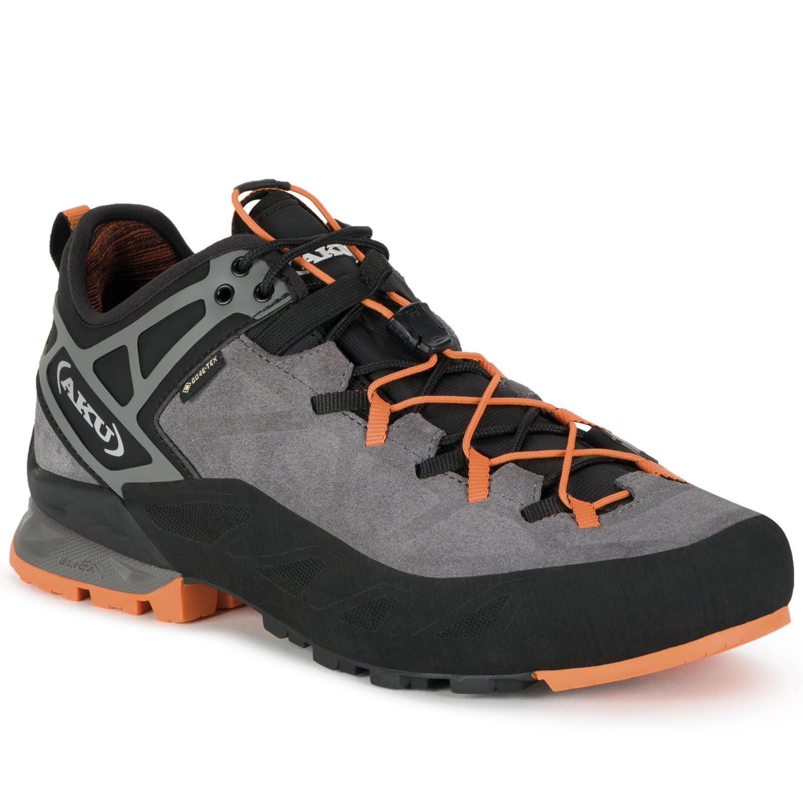 AKU Rock II DFS GTX męskie buty outdoorowe, Szary pomarańczowy, 41 EU