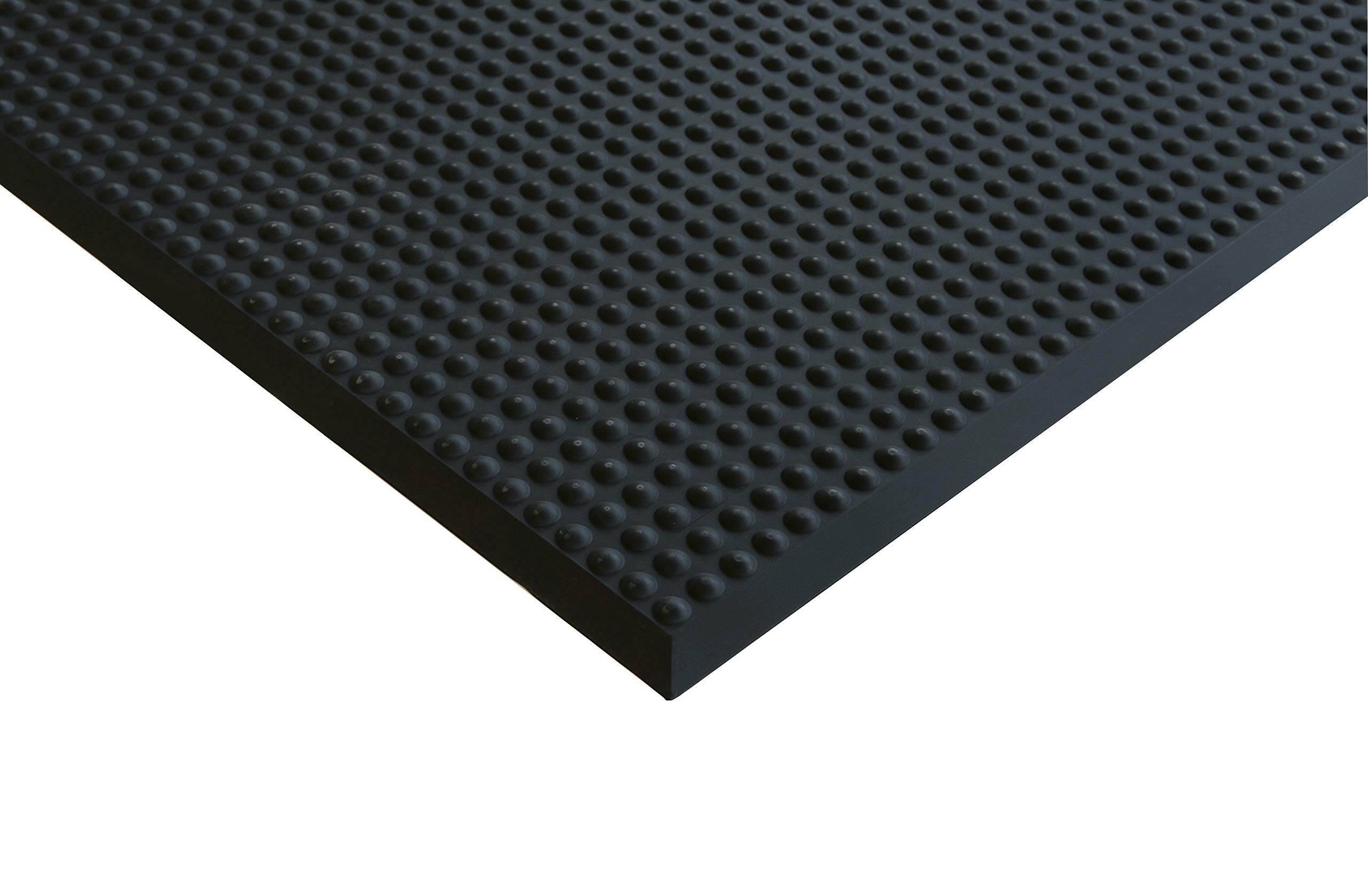 Arbeitsplatzmatte Rundnoppe 94x64x1,4 cm schwarz Antirutschmatte Noppenmatte SZAGATO Anti Ermüdungsmatte Steharbeitsplatz Arbeitsplatzmatte Gummi Meterware Anti Ermüdungsmatten Werkstatt