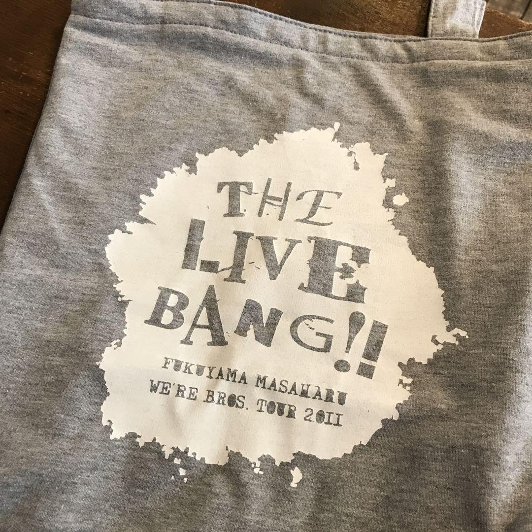 Amazon.co.jp: 福山雅治 ツアーグッズ トートバック 2011年 THE LIVE