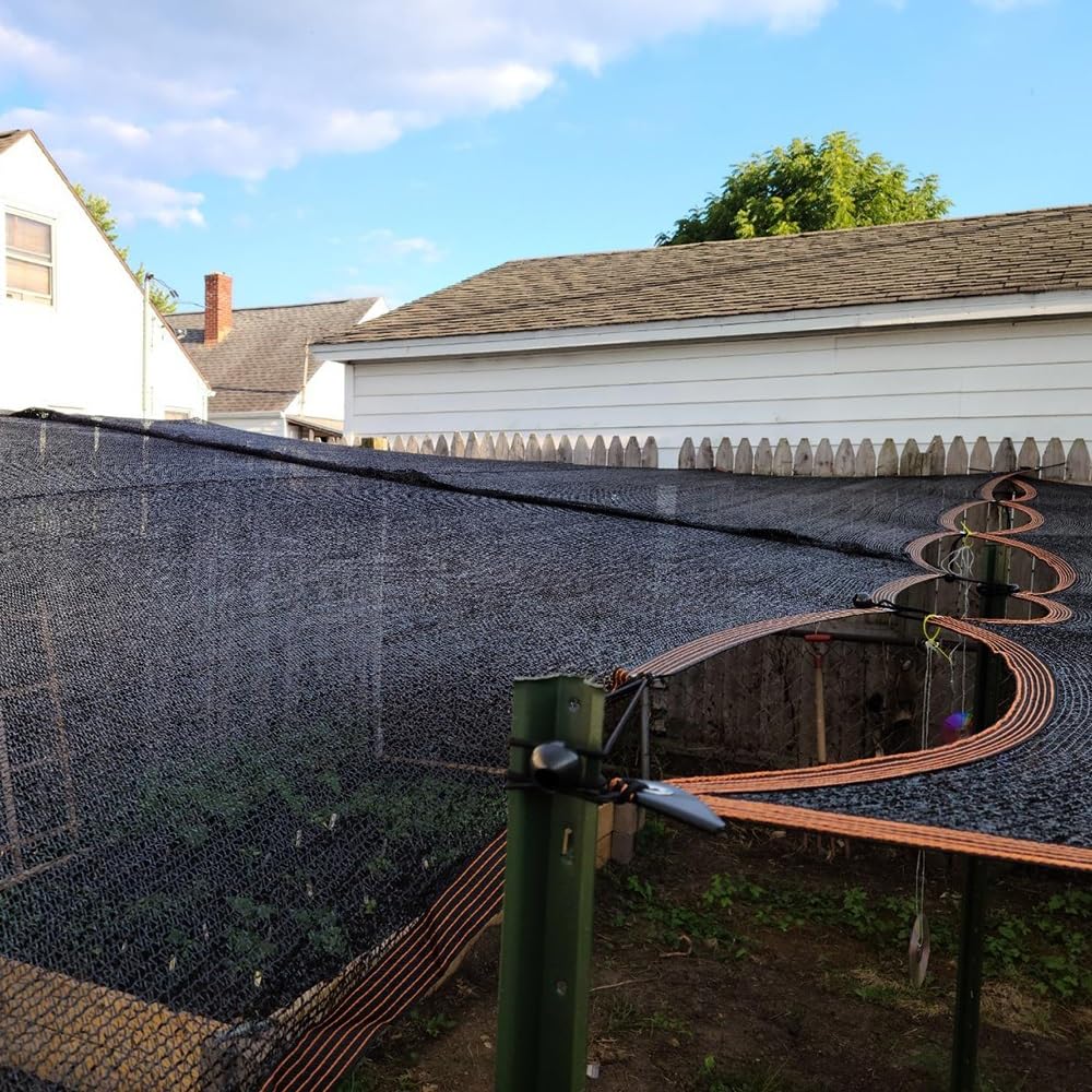 Telo ombreggiante al 90% per pergola e patio, resistente e traspirante, telone in rete con occhielli, disponibile in 3 x 6 m, 30 x 4,5 m, 90 x 0,6 m e 30 x 15 m, perfetto per giardino, esterno