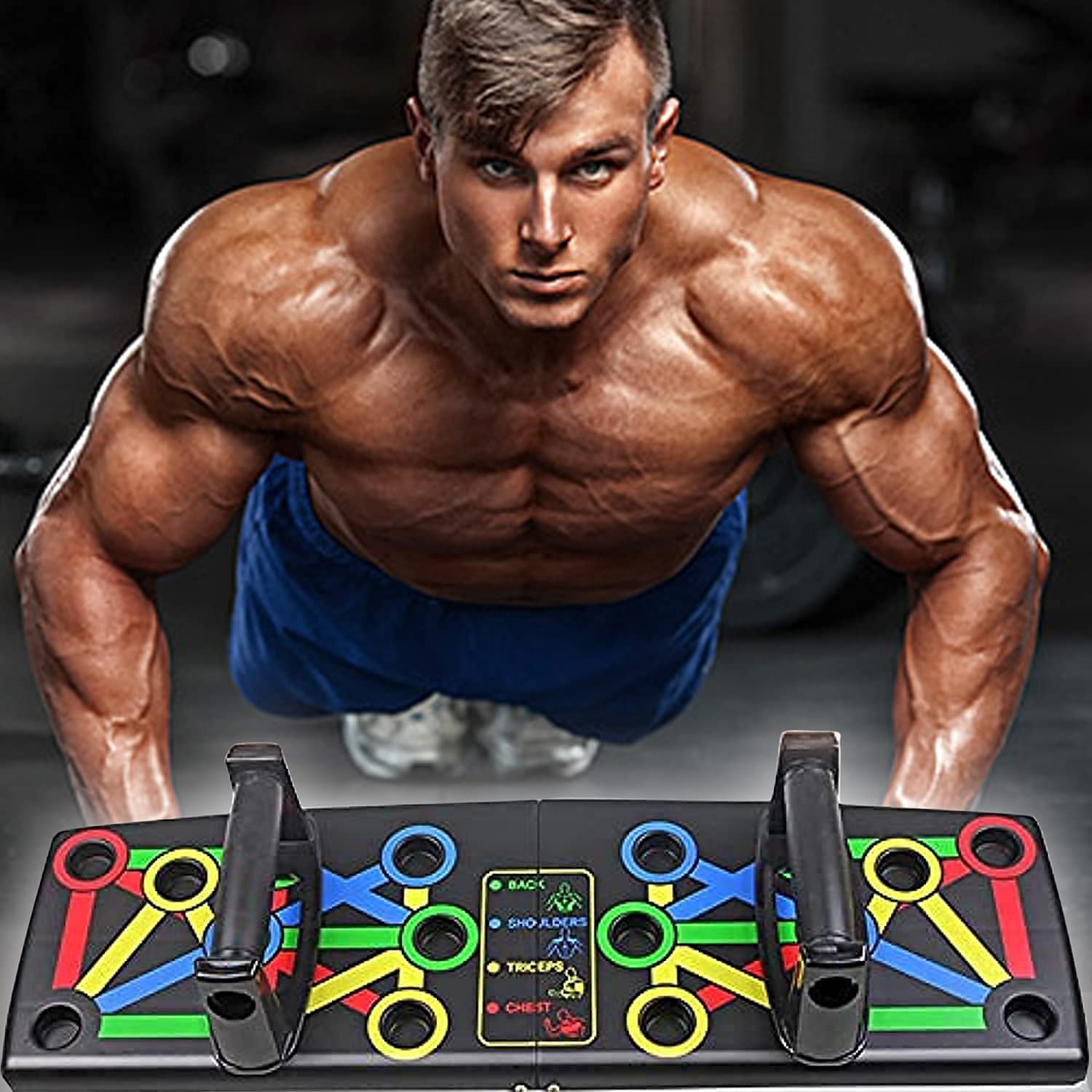 ZURU BUNCH® Push-Up Board, 9 in 1 Body Building Push Up Rack Board Push-Up Support Male Fitness Equipment Home Practice Chest Muscle Arm Muscle Multi-Function Push-Ups Board,Carbon Fiber. (B09FHNRBP2) Amazon Price History, Amazon Price Tracker