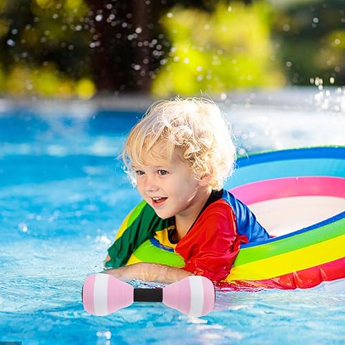 Miniatura 8 de 1 par de mancuernas para ejercicio acuático, ejercicio aeróbico acuático, mancuernas flotantes, barras de mano EVA para ejercicios de piscina,