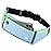 Slim Running Belt Fanny Packs for Men Women, Blue Running Fanny Pack Waist Pack Phone Holder for Running Hiking Workout