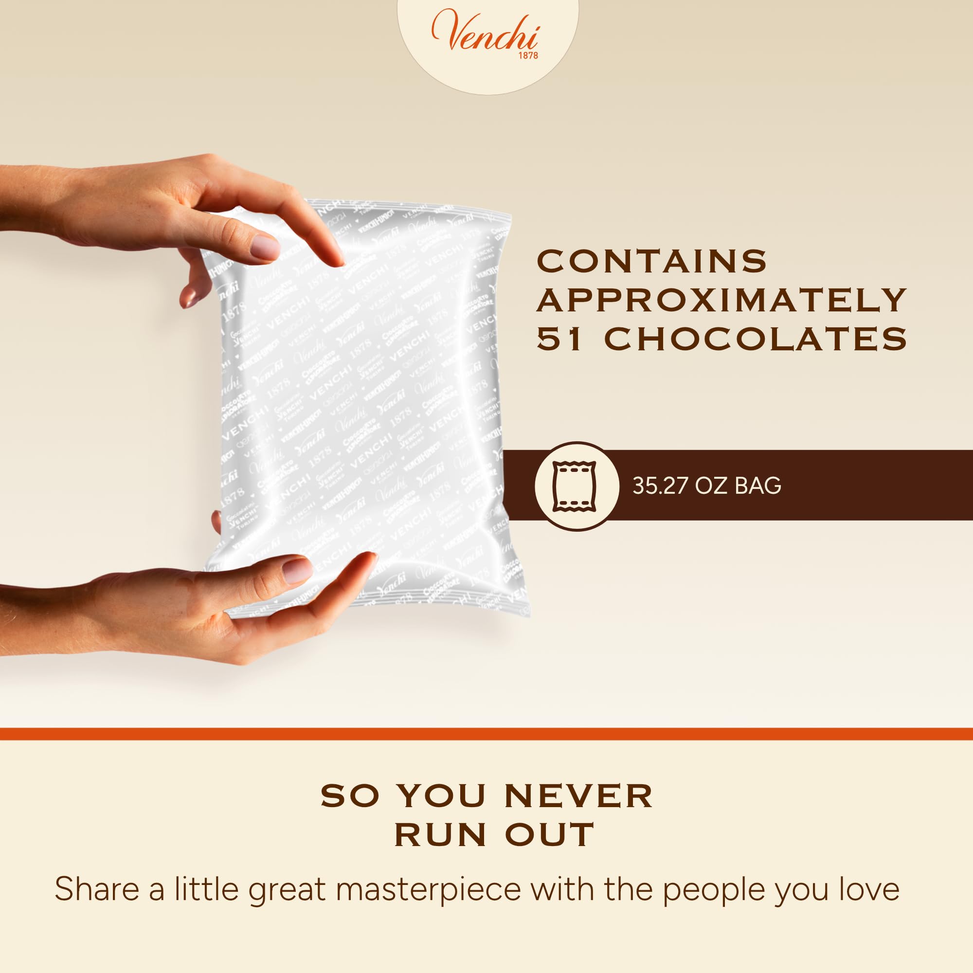Amazon.com: Venchi - Chocoviar Stracciatella Chocolates, Milk