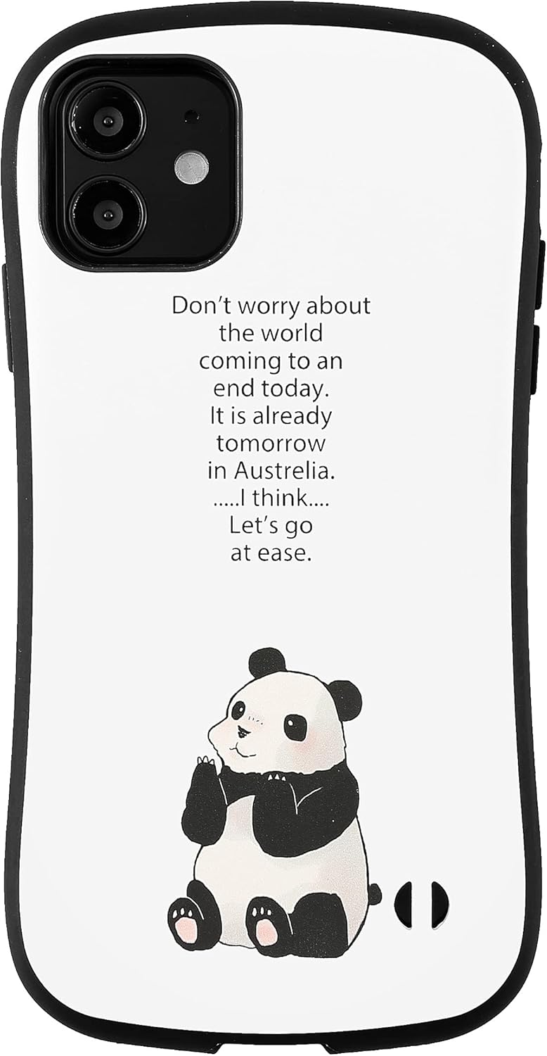 Iphone12 12pro パンダ アニマル 動物 イラスト 耐衝撃 北欧 デザイナー ﾊﾟﾝﾀﾞ Faz Co Zm