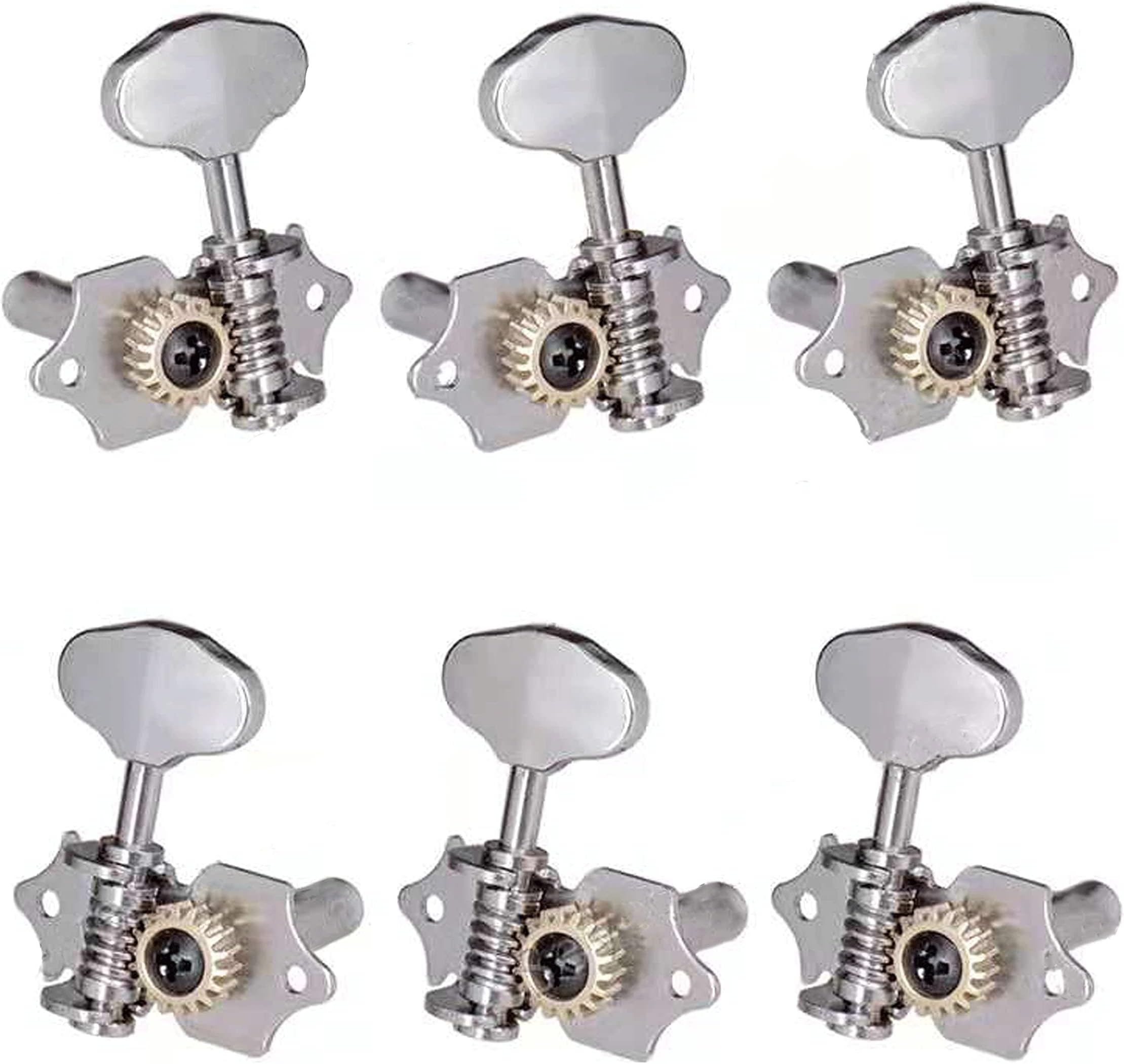 Golden Gate F2215 Vintage Acoustic Guitar Tuners 6