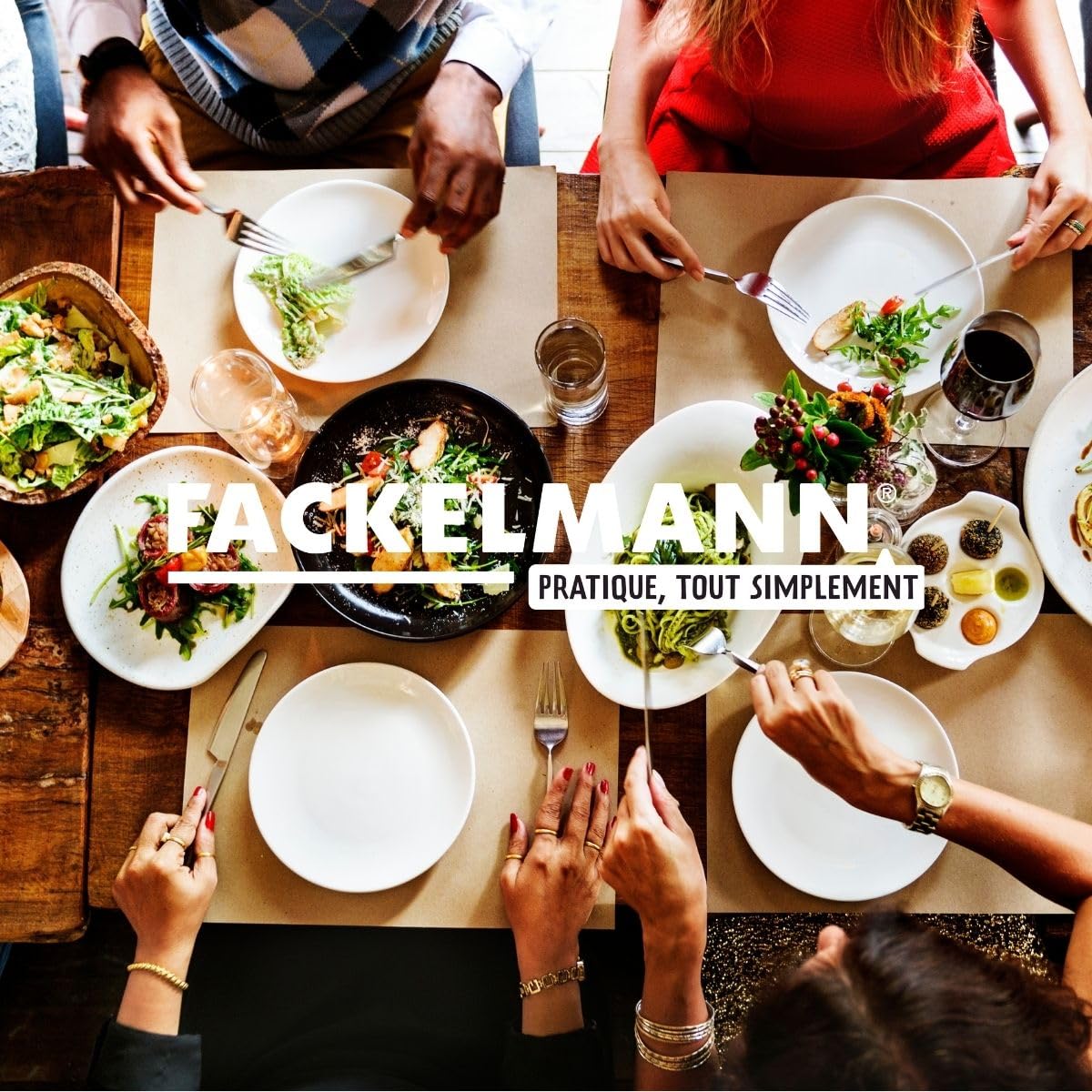Fackelmann Batterie 3 casseroles inox 12/16/20 cm