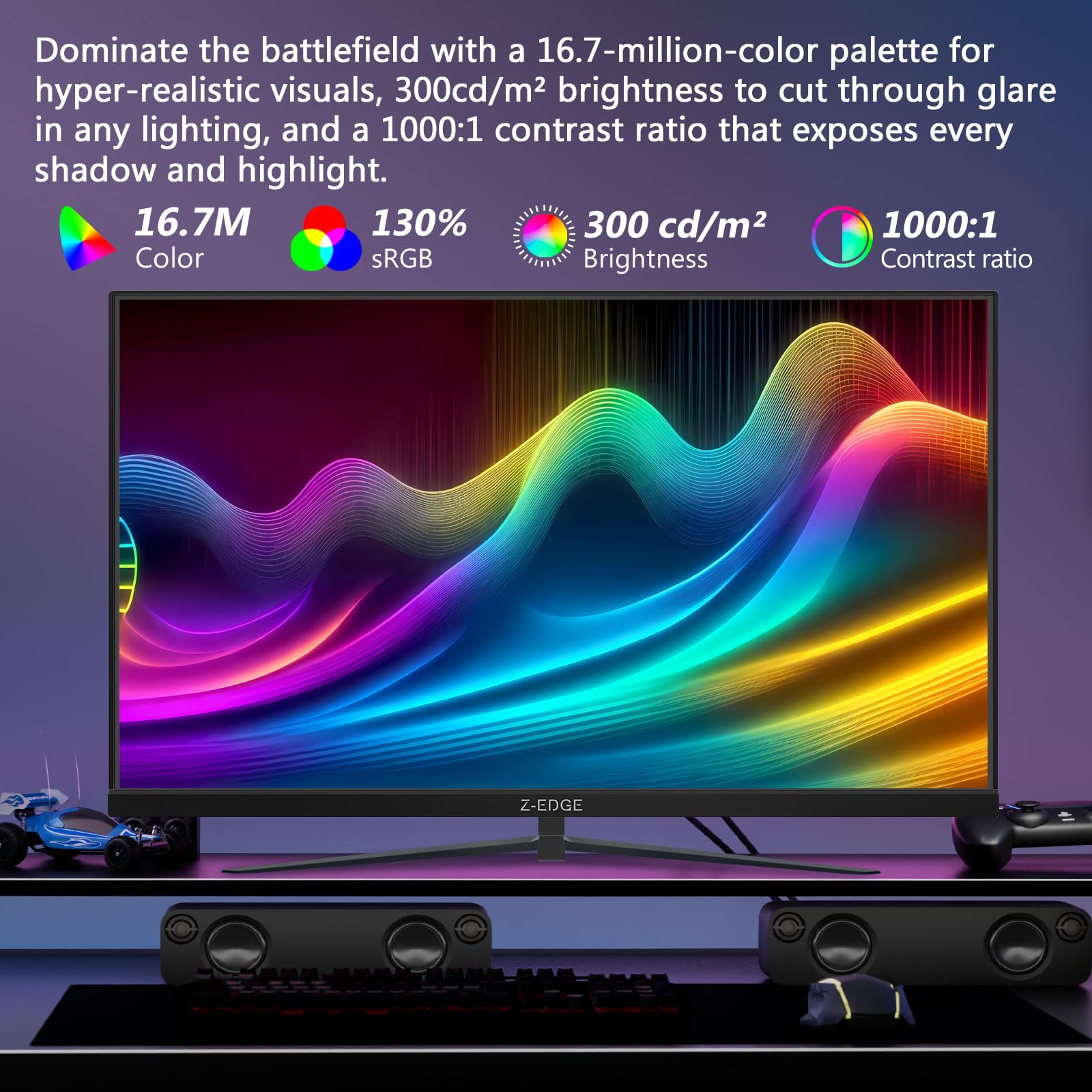 Amazon.co.jp: Z-Edge 24.5インチ 300Hz 280Hz 240Hz ゲーミング