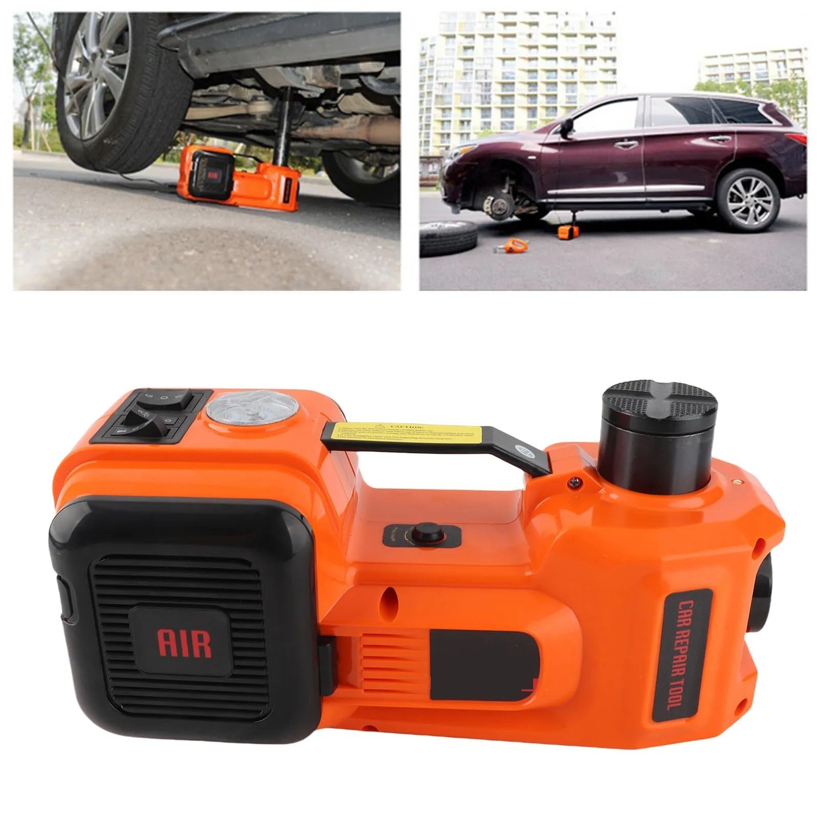 Podnośnik samochodowy Podnośnik hydrauliczny 5Ton 12V Samochodowy hydrauliczny podnośnik podłogowy Garaż i sprzęt awaryjny Podnośnik samochodowy