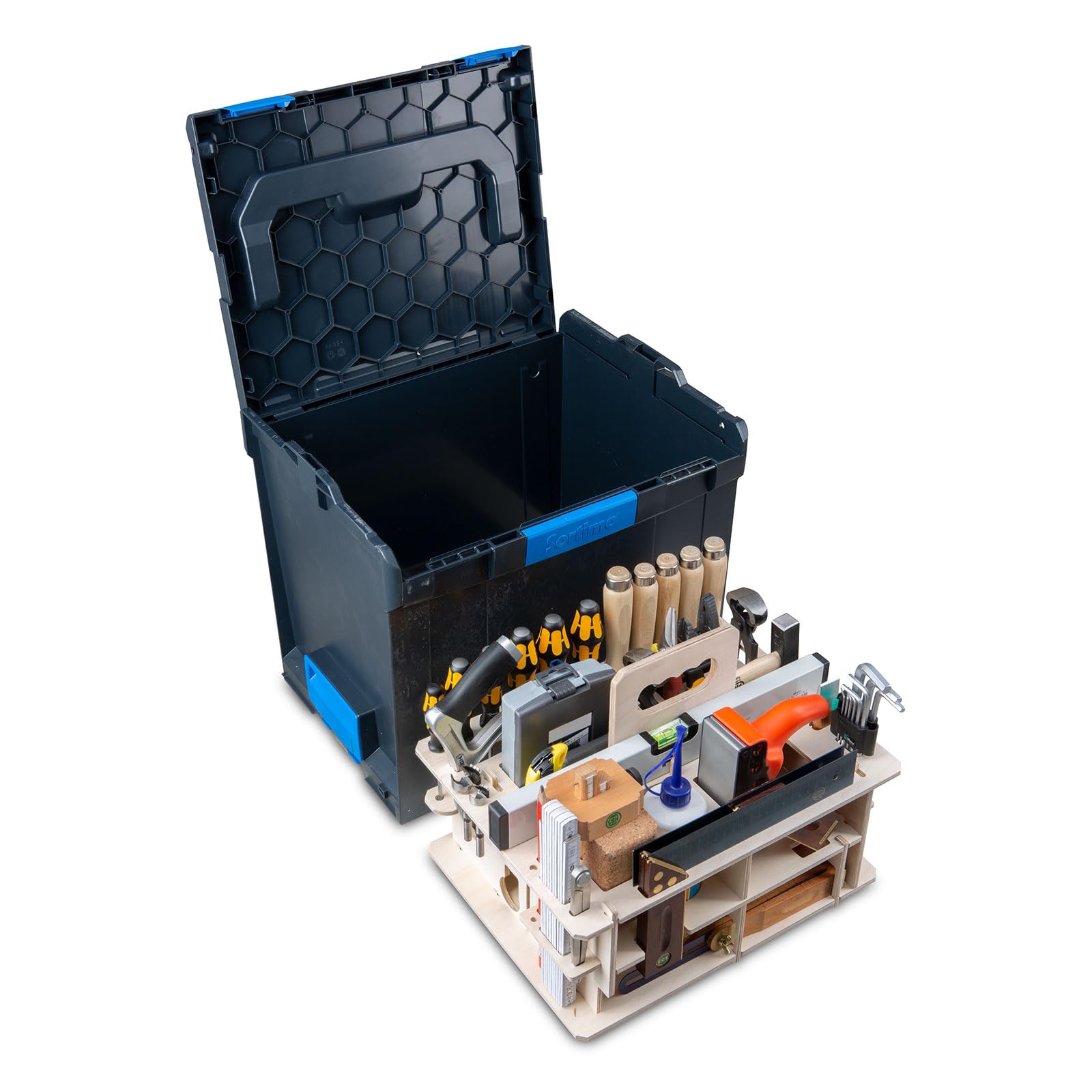 Sortimo 6000001237 Werkzeugtragesatz Schreiner L-BOXX 374