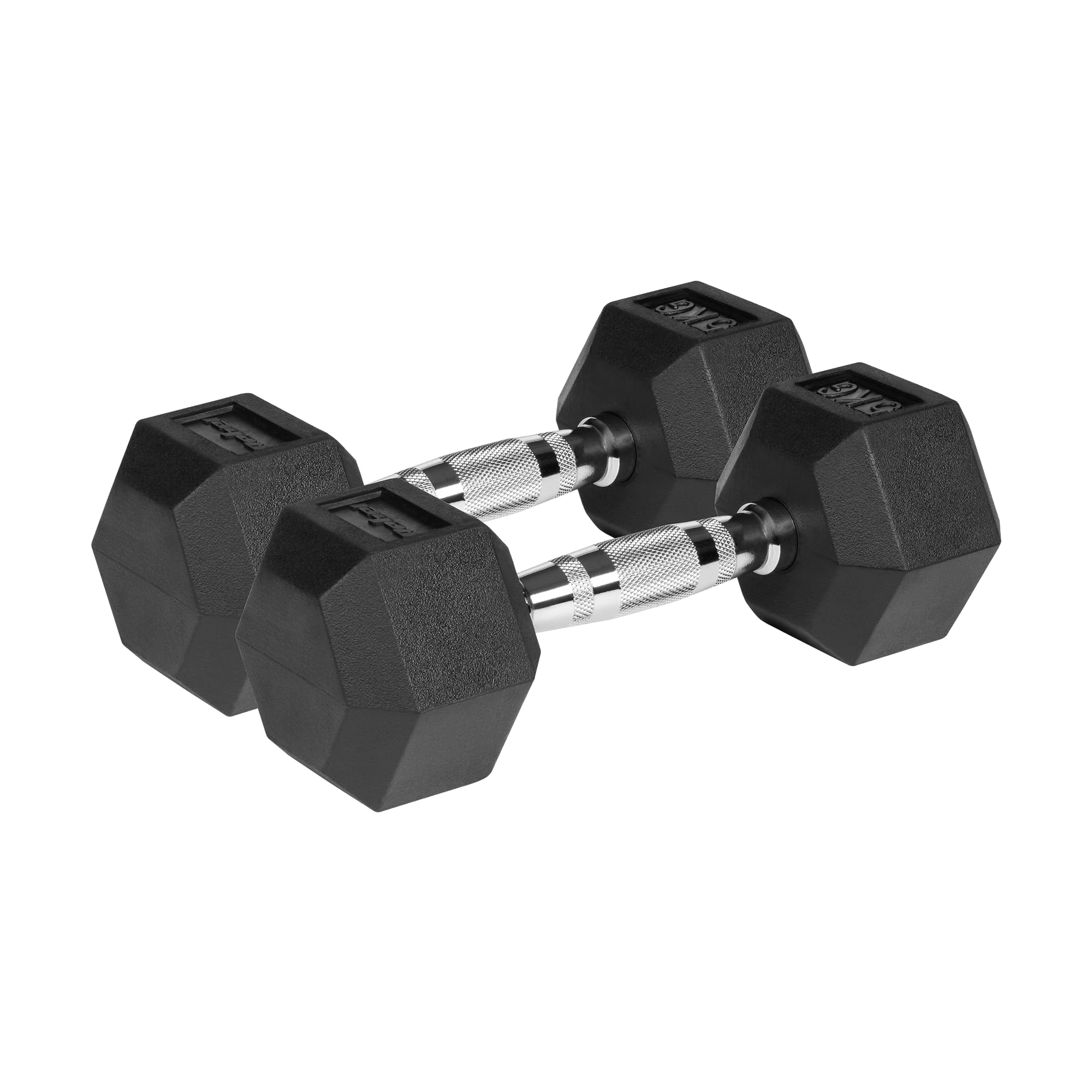 Rebel Hantle Żeliwne Gumowane HEX 2x5 kg RBA-2325-05
