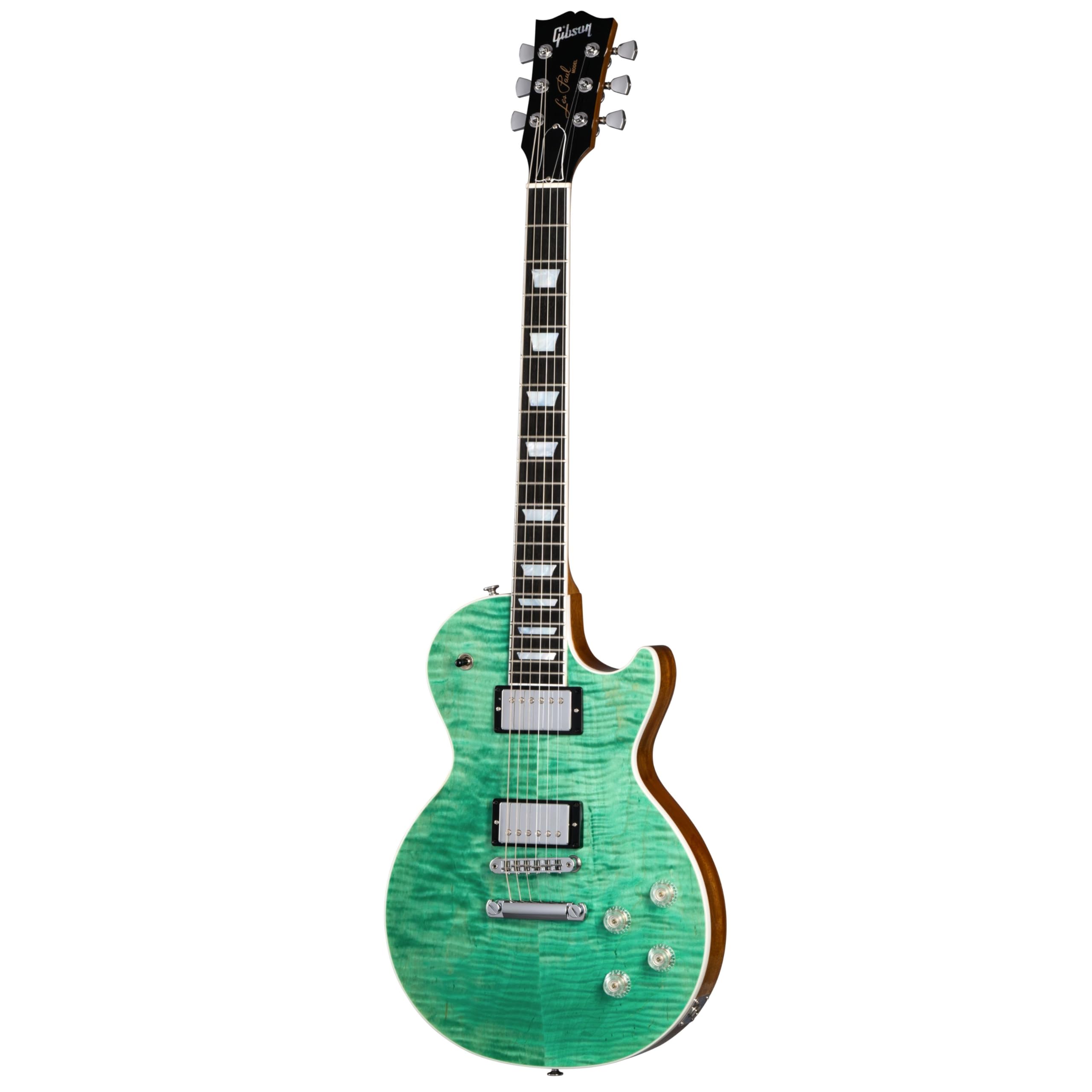 Les Paul Modern Figured Seafoam Green - Chitarra elettrica Single Cut