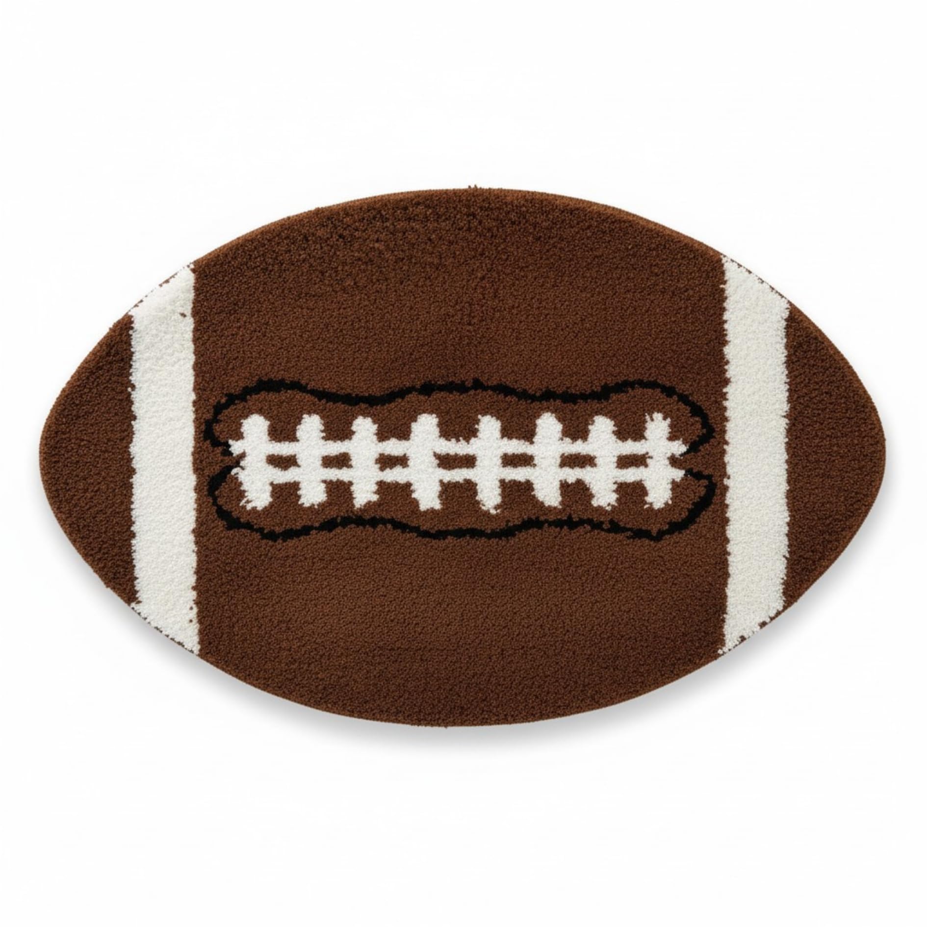 Sport Rug - Handmade & Premium- 28in (70cm) - Hypebeast Decor - Hypebeast Room - Living Room, Bedroom, Children Bedroom, Door mat - Aesthetic Room Decor Rugs (Football)