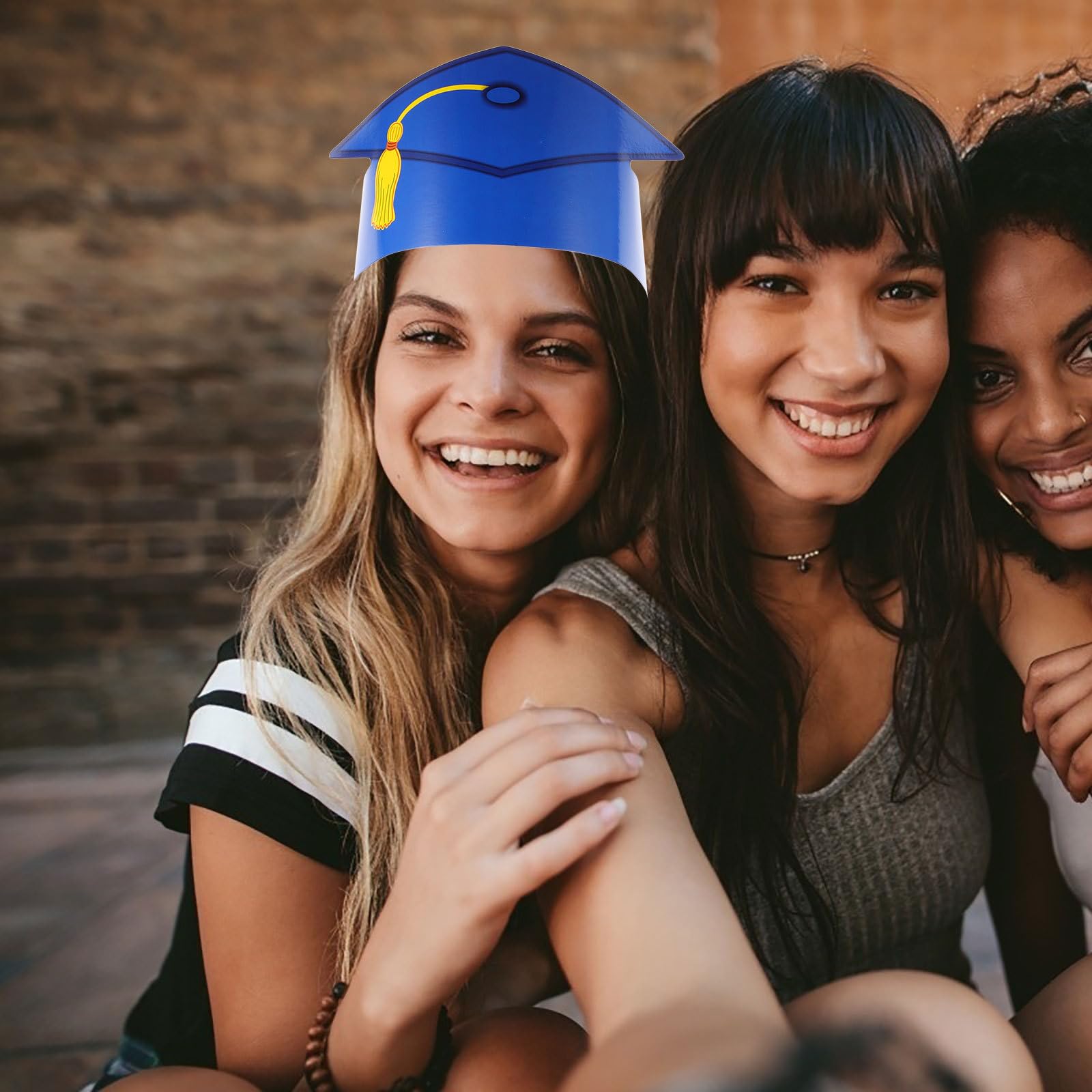 Amosfun Pz Oggetti Di Scena Per Cappelli Di Carta Da Dottore Cappello Di Laurea Di Carta Cappelli Di Laurea Di Bomboniera Festa Di ta Alunno Diplomato Trucco