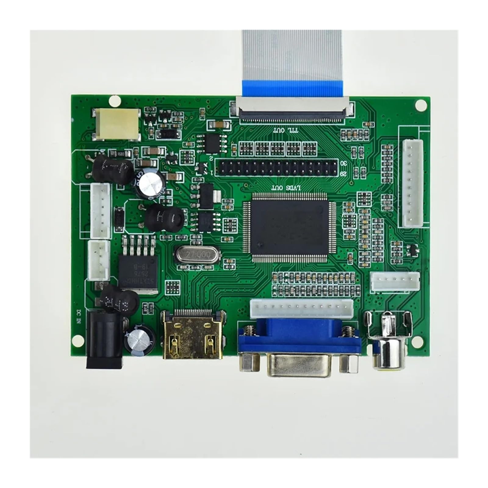 Scheda Driver 800x600 Da 7,0 Pollici for CLAA070MA0ACW Con Kit Driver EDP for Porte HDMI VGA | Schermo LCD, pannello monitor for schermo CLAA070MA0ACW(LCD and Board)