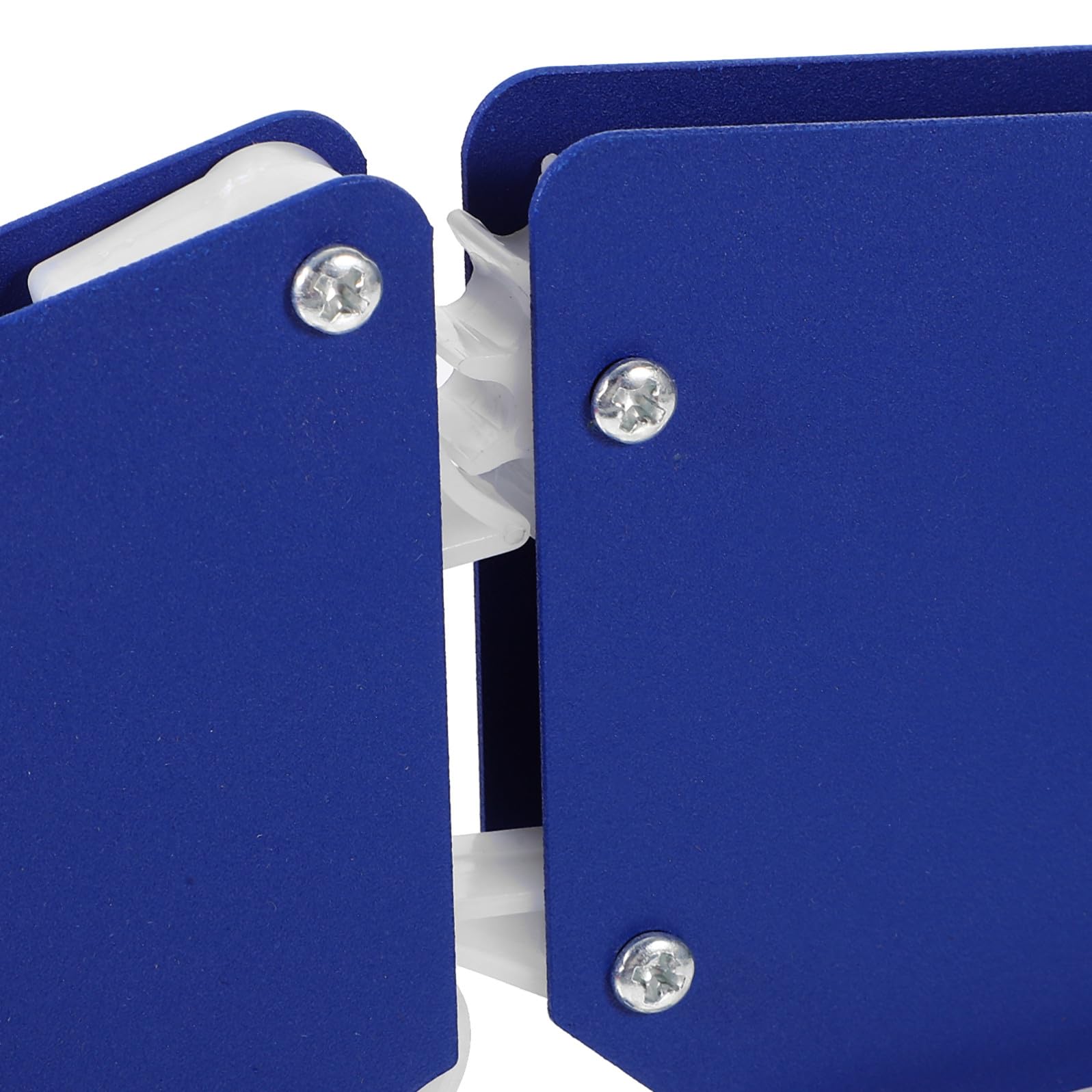 Klebebandschneider 6 Rollen Metall Kunststoff für 12mm | Edelstahlklinge, Kern 75mm, Geeignet für Tienda und Centro Comercial Zufällige Farbe