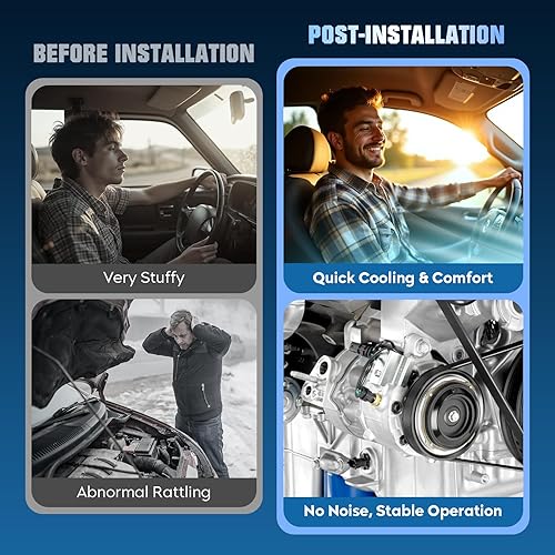 Miniatura 5 de Compresor de aire acondicionado con embrague de A/C para Nissan Tsuru 1.6L, Sentra 1.8L 2013 2014 2015
