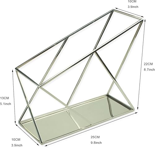 Miniatura 6 de Modern Art Magazine Holder mr114 - Soporte para archivos, libro de periódico, folleto, organizador de caja, cesta de regalo de Navidad y Acción de