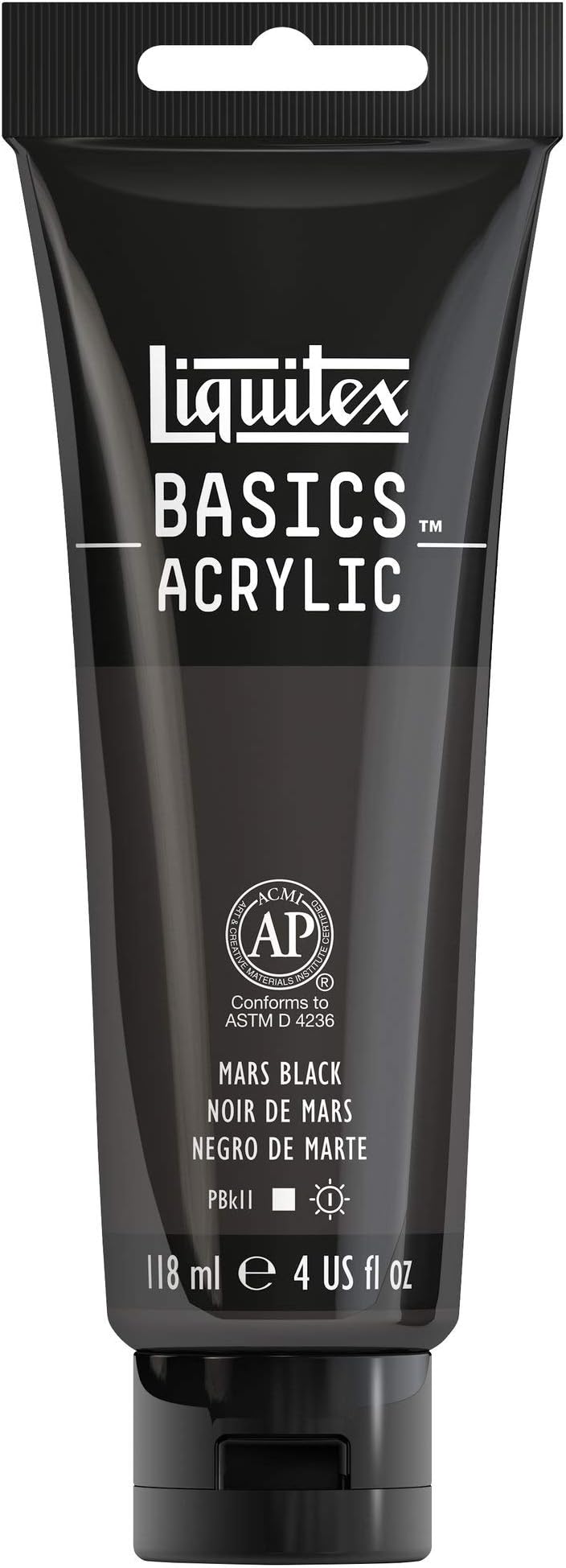 Liquitex Basics Acrylic Color (Mars Black)