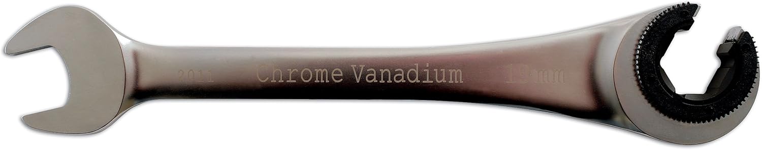 Laser - 4905 Ratchet Flare Nut Wrench 19mm