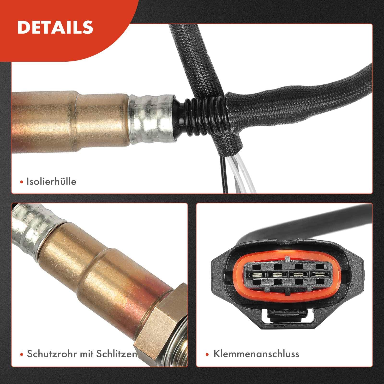 Frankberg 2 sondes lambda avant/après catalyseur 55568696 | Compatible avec: Circuit combiné, Corsa D S07, Astra H GTC A04, Corsa C X01, Astra J P10, Astra J Caravane P10