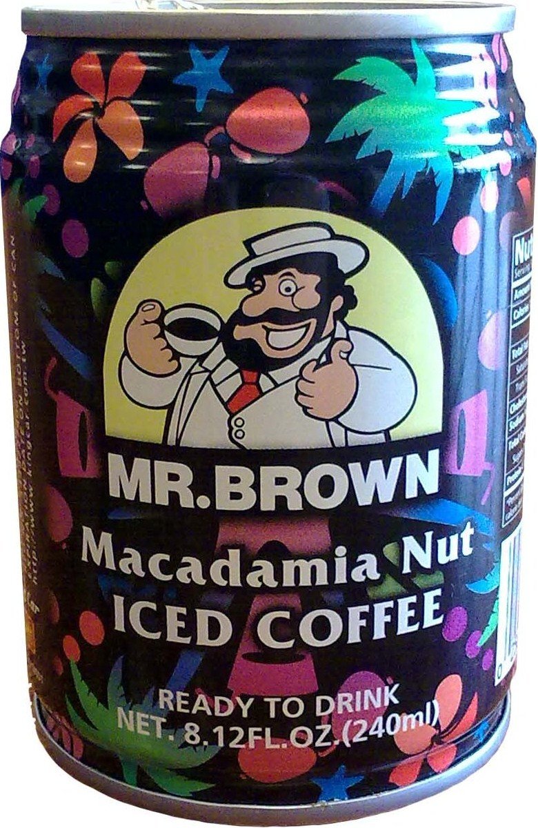 Iced Coffee, Macadamia Nut, 24 - 8.12-Ounce Cans