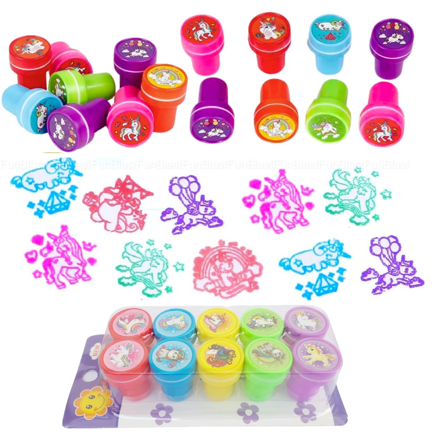 IncyWincy Unicorn Stamps for Kids (2 Packs - 20 Pieces), Creative Birthday Return Gift for Girls. Educational Craft Set, Self-Inking Stamp (B0CGD8SCC6) Amazon Price History, Amazon Price Tracker