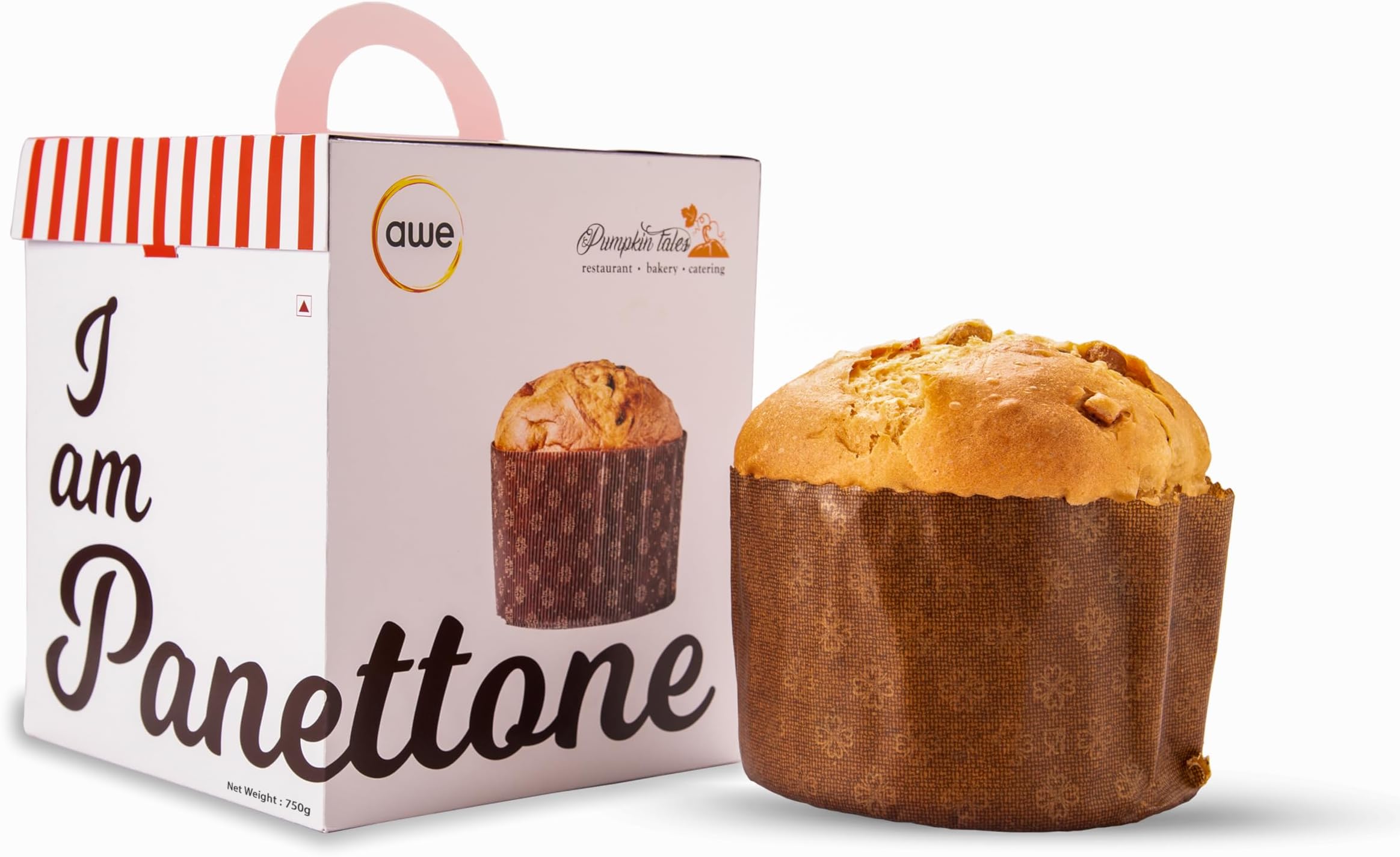 AWE Foods | Italian Panettone | Speciality Bread | Classic Flavour | Premium Alternative to Plum Cake | Best Gifting For Any Celebration | 750g