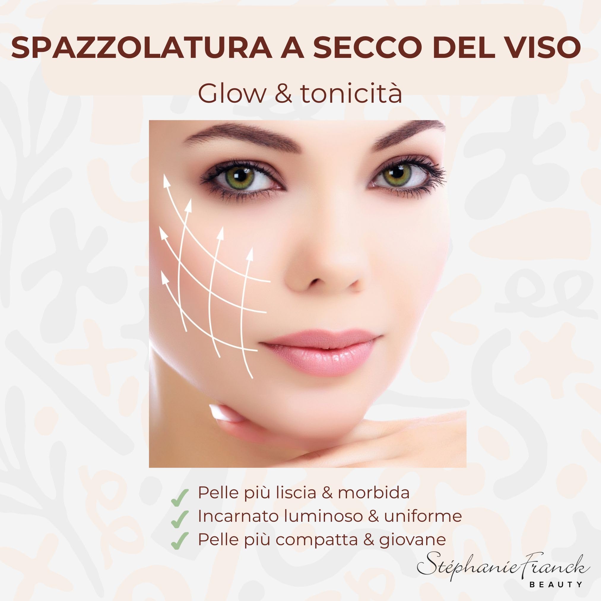 Duo Spazzole a Secco Viso Morbide per Pelle Sensibile – Esfoliazione Naturale, Massaggio Rilassante e Drenaggio Linfatico per un Incarnato Luminoso