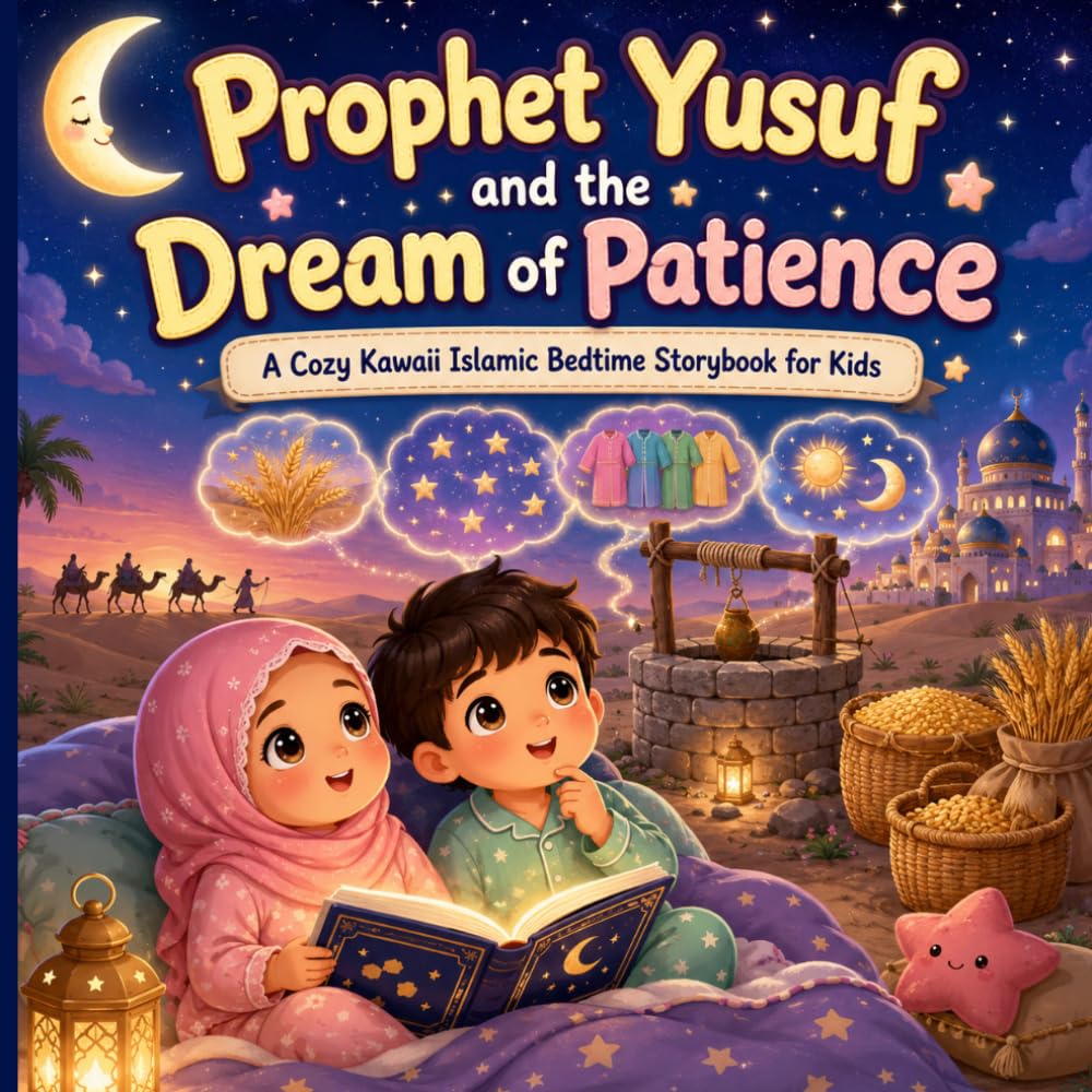 Prophet Yusuf and the Dream of Patience: A Cozy Kawaii Islamic Bedtime Storybook for Kids (Bedtime Prophet Stories)